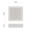Legrand Emos Surface Led Panel Rubic 18W IP20 - Natural White (4000K)