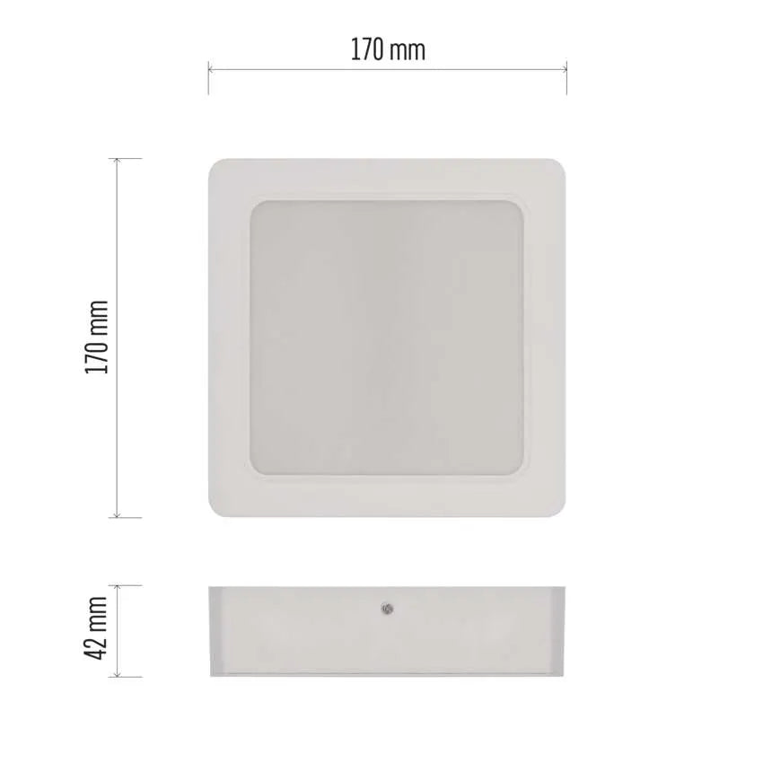 Legrand Emos Surface Led Panel Rubic 18W IP20 - Natural White (4000K)