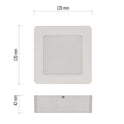 Legrand Emos Surface Led Panel Rubic 9W IP20 - Natural White (4000K)