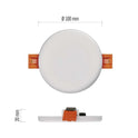 Legrand Emos Led Panel Vixxo Recessed 7.5W IP65 - Natural White (4000K)
