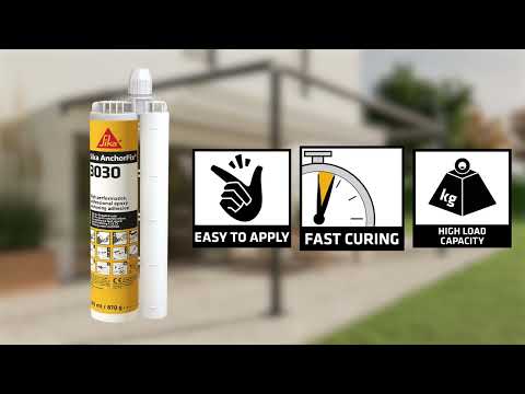 Sika AnchorFix®-3030 (Epoxy chemical anchoring adhesive)