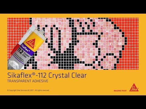 Sikaflex®-112 Crystal Clear (Transparent adhesive and sealant) - 290ml