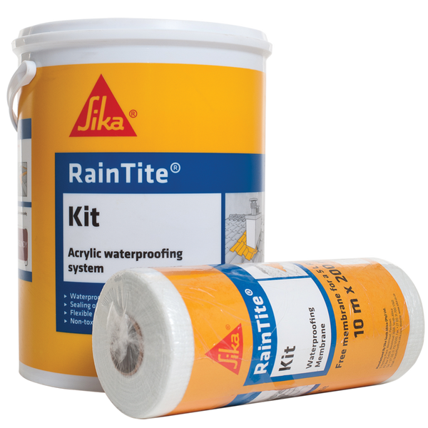 Sika RainTite Kit 5 L (Liquid acrylic waterproofing membrane)