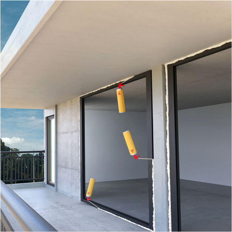 Sika Boom® Polyurethane (Expanding Foam)