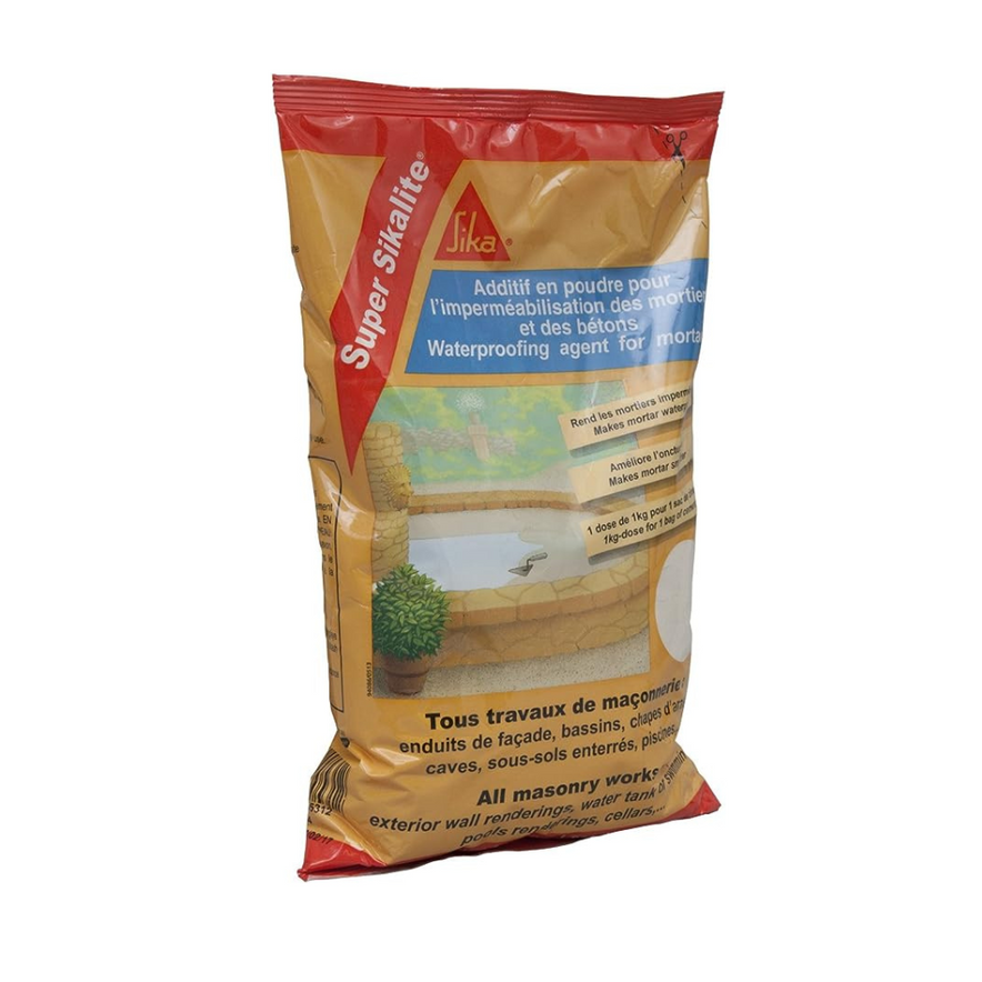 Waterproofer For Rendering Super Sikalite® Powder Hydrophobic 1kg (Waterproofer for Rendering and ...