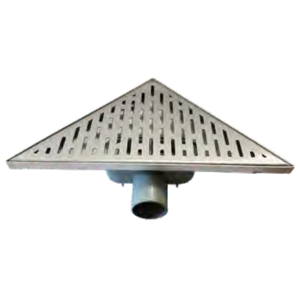 Sukar Triangular Shower Drain (slot grate)