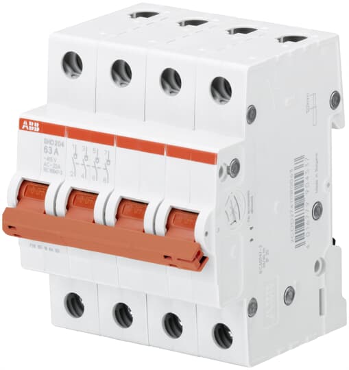 ABB - Isolator 4P - Choose from 25A to 100A