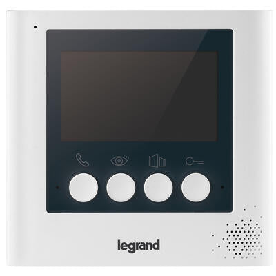 Legrand Écran pour poste intérieur supplémentaire - 4,3pouces - blanc