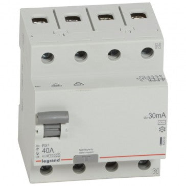 Legrand RCD LR AC Type 4P 30 mA - 40A