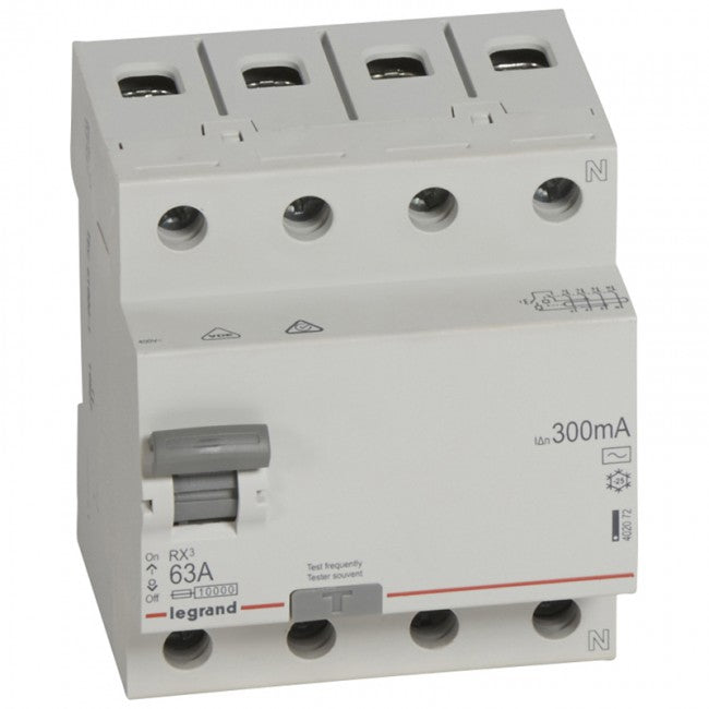 Legrand RCD DX³-ID LR AC-Type 4P 300mA - 63A