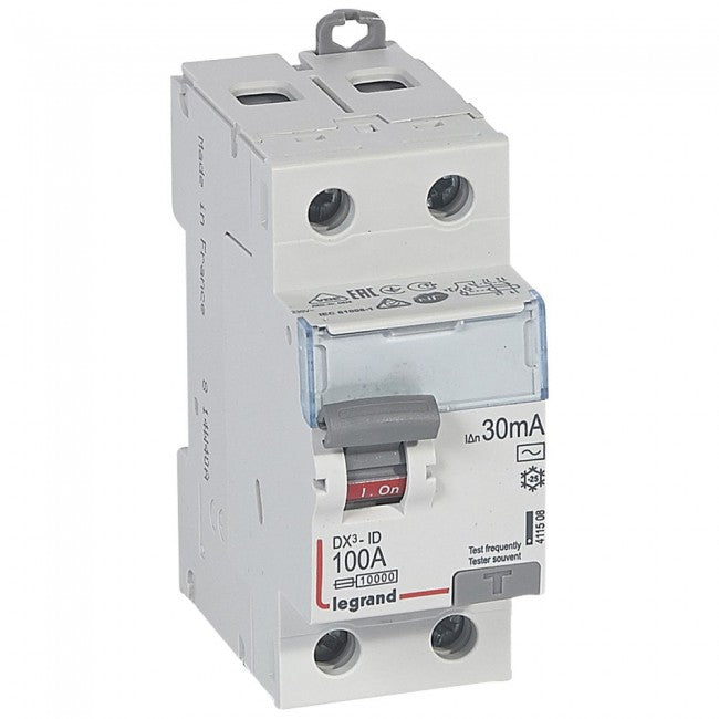 Legrand RCD - DX³ 30mA 2P - 100A