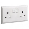 Legrand Belanko S British Socket 13A (Double)