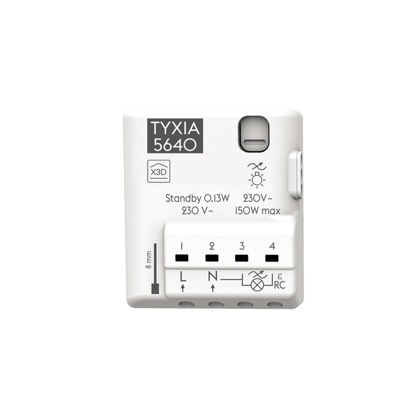 Delta Dore Wireless 1-channel lighting Dimmer Receiver - Live/neutral
