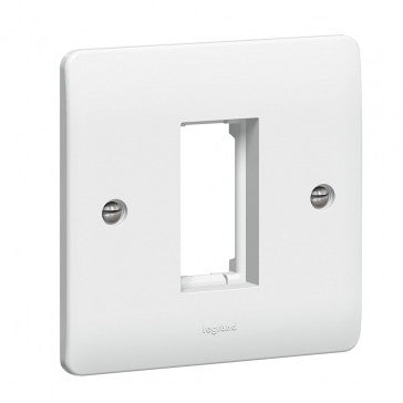 Legrand Synergy White Carrier Plate (1 module)