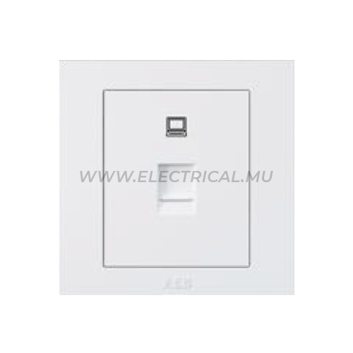 ABB Kalo Computer Outlet/Data Socket 1G cat5e White