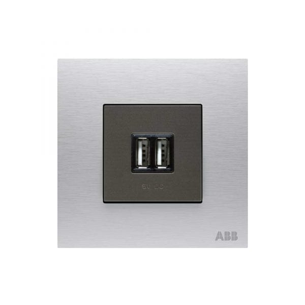 ABB Millenium Stainless Steel USB Charger 2G