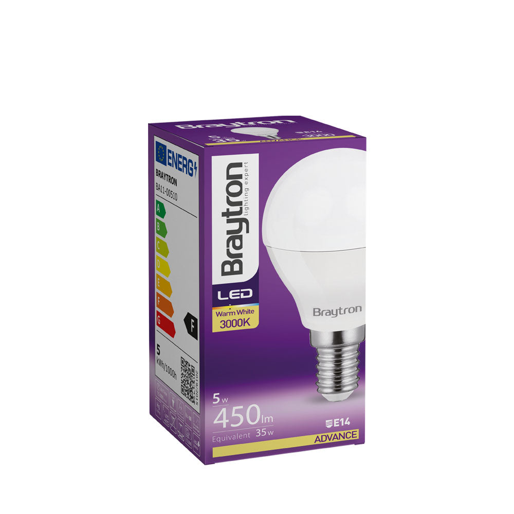 Braytron Advance 5W E14 P45 LED Bulb