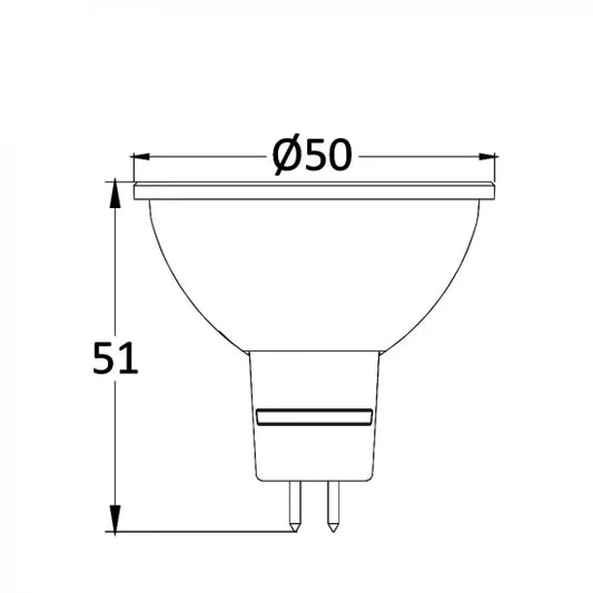 Braytron Advance 5W GU5.3 SMD PLS LED Bulb