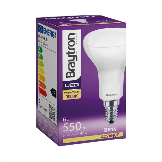 Braytron Advance 6W E14 R50 LED Bulb