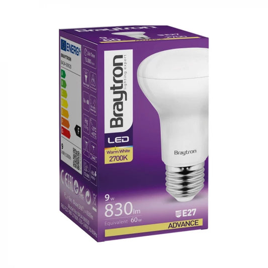 Braytron Advance 9W E27 R63 LED Bulb