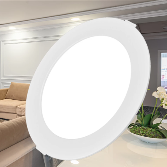 Braytron Round Led Panel Recessed 170mm (12W)