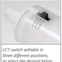 Fumagalli Nina-190 Bricklight (White) - CCT (Settable between 2700k and 4000k)