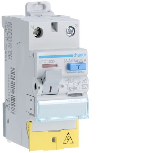 Hager RCD (RCCD) 300mA 2P - 63A