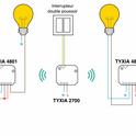 Delta Dore Wireless 10A on/off lighting receiver + timer