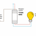 Delta Dore Modular receiver for lighting variation