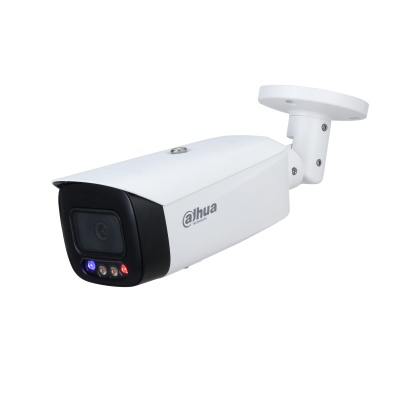 Dahua 5MP Full-Color Active Deterrence Fixed-Focal Bullet IP Camera (DH-IPC-HFW3549T1-AS-PV)