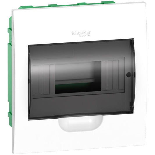 Schneider Flush Mounting Enclosures (Transparent Door) - 8 Modules