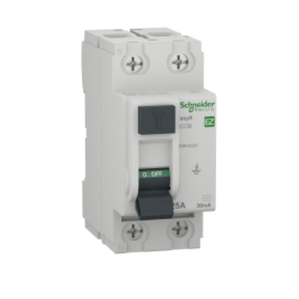 Schneider Easy9 RCD 2P 30 mA AC type - From 25A to 63A