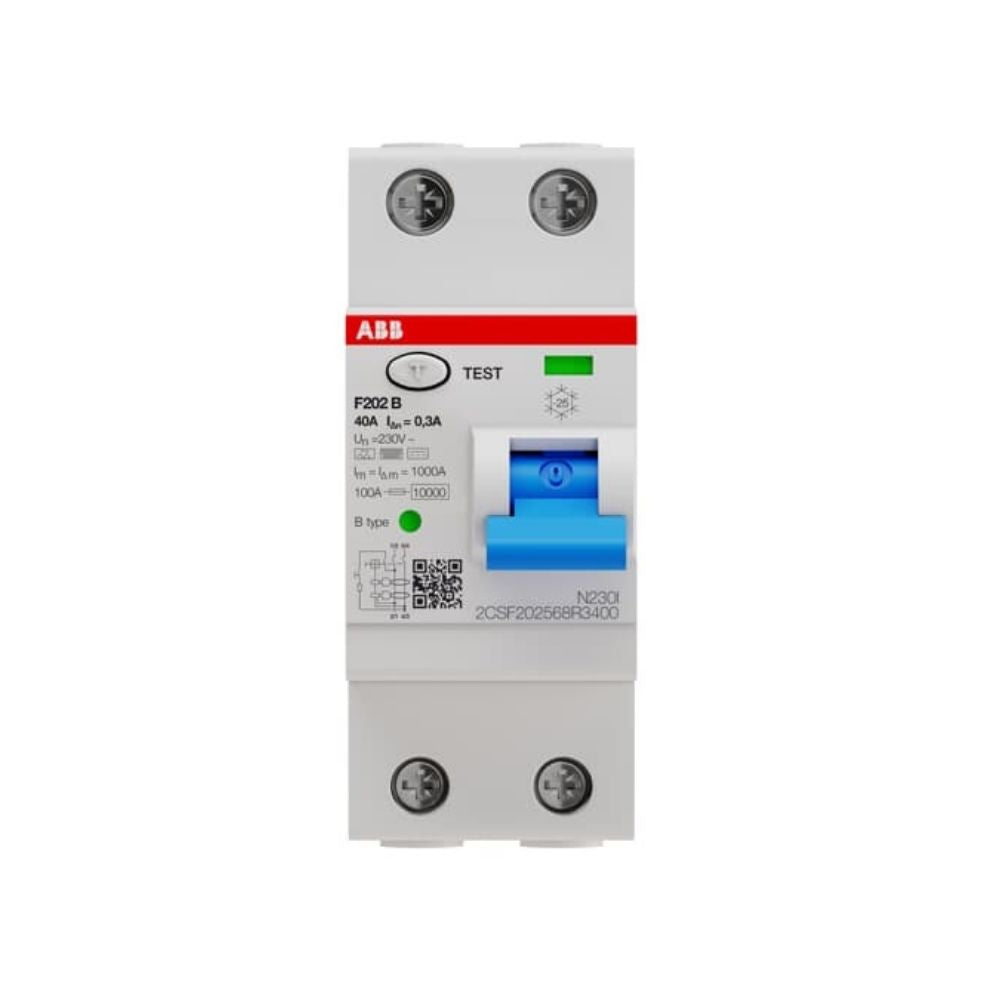 ABB - RCCB 2P - Choose from 25A to 100A