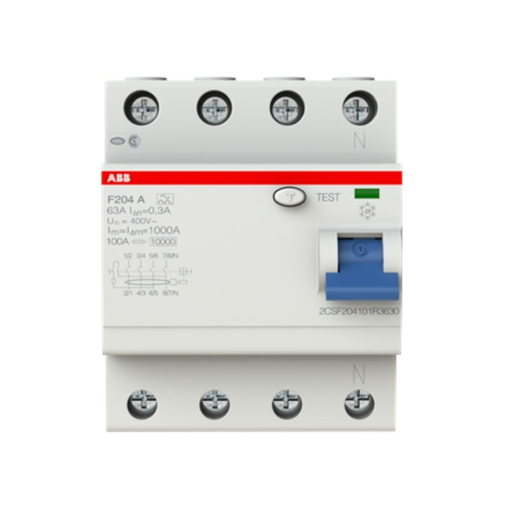 ABB - RCCB 4P - From 25A to 100A