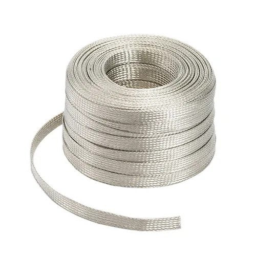 Tape Copper (Tinned Flexible Braided) 25x3.5mm (roll of 25m or 50m)