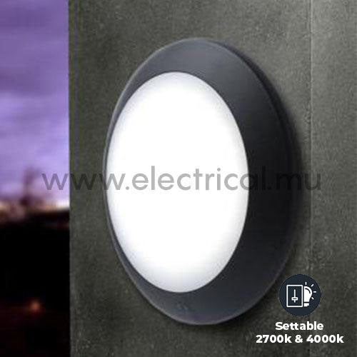 Fumagalli Berta Bulkhead Lamp (Black) - CCT (Settable between 2700k and 4000k)