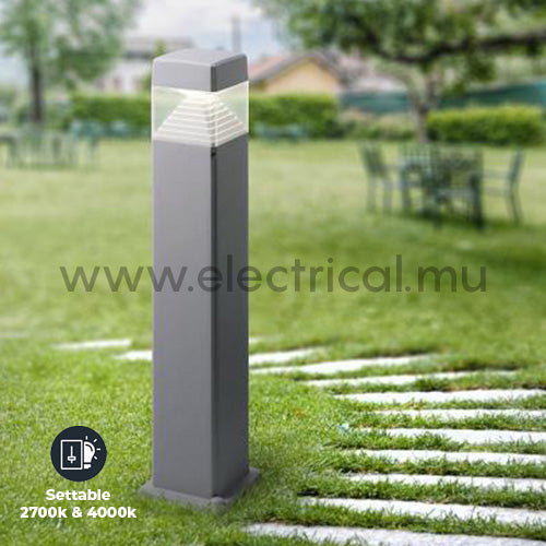 Fumagalli Ester-800 Bollard (Grey) - CCT (Settable between 2700k and 4000k)