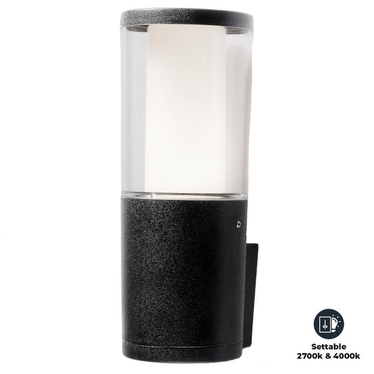 Fumagalli Carlo 250 Wall Light (Black) - CCT (Settable between 2700k and 4000k)