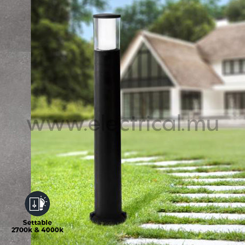 Fumagalli Carlo 800 Bollard (Black) - CCT (Settable between 2700k and 4000k)