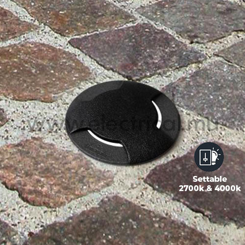 Fumagalli Ceci 120-3L In-Ground (Black) - CCT (Settable between 2700k and 4000k)