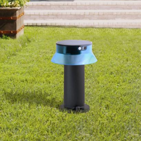 Fumagalli Felice 400 Solar Bollard with Motion Sensor (Black)