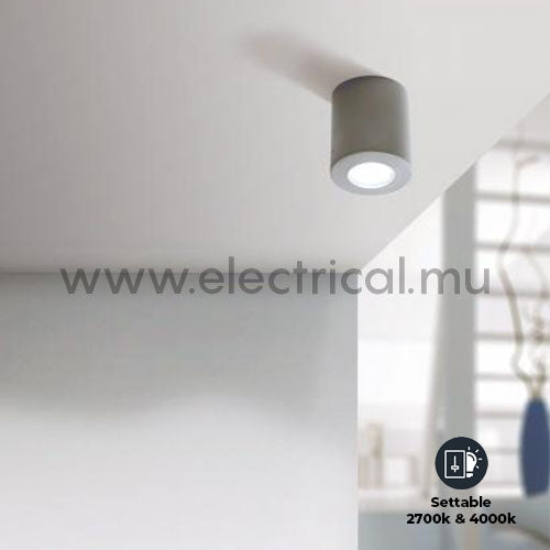 Fumagalli Franca-90 Led Downlight (Grey) - CCT (Settable between 2700k and 4000k)