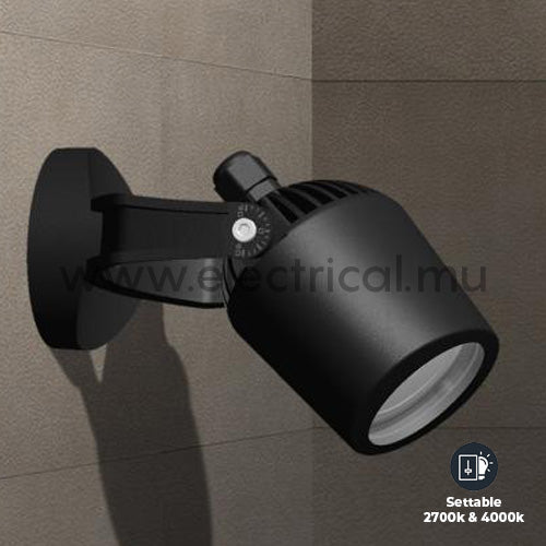 Fumagalli Mini-Tommy Floodlight (Black) - CCT (Settable between 2700k and 4000k)