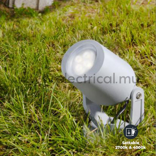 Fumagalli Mini-Tommy Spike Floodlight (Grey) - CCT (Settable between 2700k and 4000k)