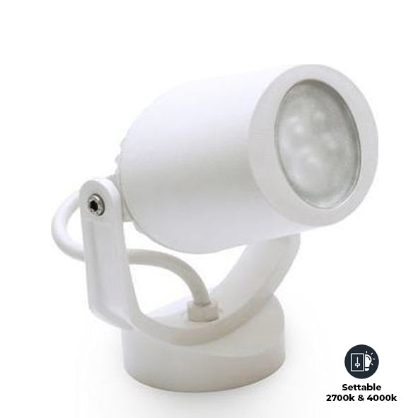 Fumagalli Mini-Tommy Floodlight (White) - CCT (Settable between 2700k and 4000k)