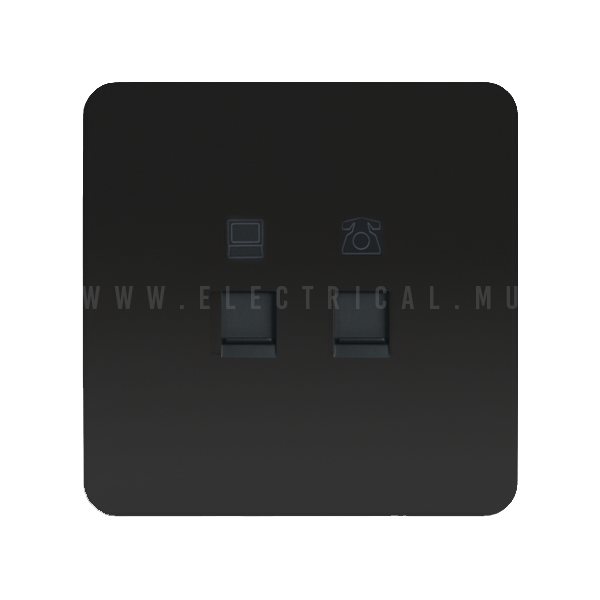 Hager Dream Data Socket RJ45 + RJ11