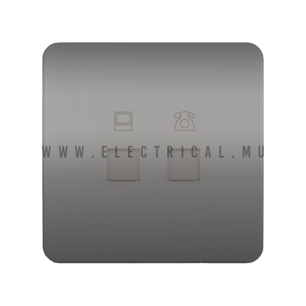 Hager Dream Data Socket RJ45 + RJ11