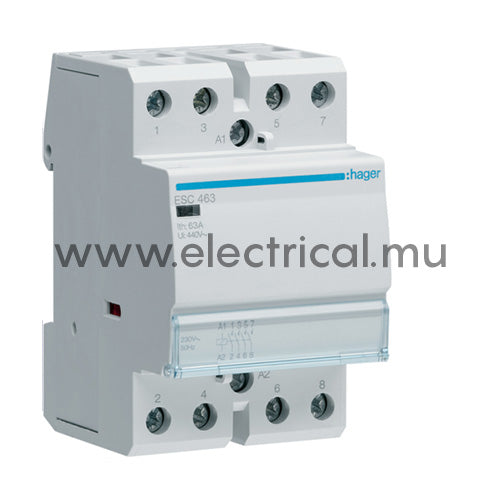 Hager Contactor 4NO - 4P - 63A