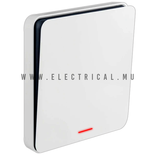 Hager Dream Double Pole Switch 32A + Neon (1 Gang)