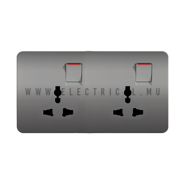 Hager Dream Multistandard Socket16A (Double)